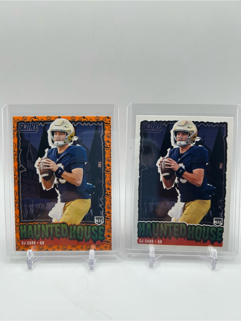 CJ Carr 2026 Panini Score A Treat Football Trading Cards 🎃🏈